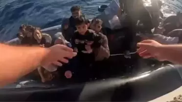 Karaburun'da Göçmen Kurtarma Operasyonu