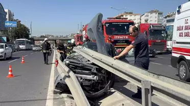 Kocaeli'de Trafik Kazası: 2 Yaralı