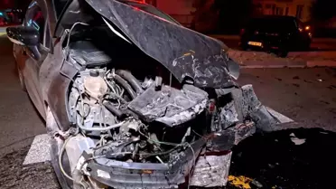 Aksaray'da Trafik Kazası: Şans Eseri Yaralanan Yok