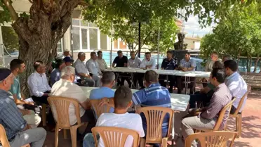 Kaymakam Yılmaz Köyleri Ziyaret Etti