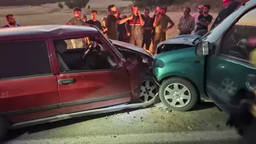 Kütahya'da trafik kazası! İki kişi hayatını kaybetti