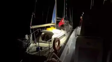 Marmaris'te Yelkenli Tekne Operasyonu