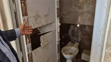 İpsala'da Tuvaletlere Vandalizm