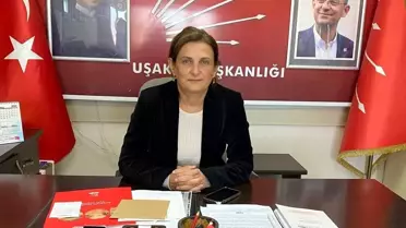CHP Uşak İl Başkanı Sevinç Yazgan Görevden Ayrıldı