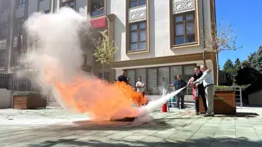 Eskişehir'de Afet ve Yangın Eğitimi