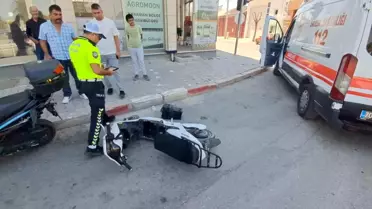 Karaman'da Trafik Kazası: İki Yaralı