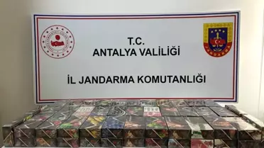 Kaş'ta 22 Kilo Kaçak Nargile Tütünü Ele Geçirildi