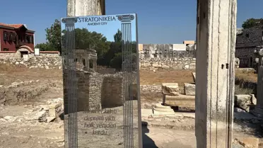 Stratonikeia'da Kadınlardan Tarihe Destek