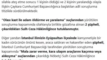 Trafikte ve Etkinliklerde Yeni Hapis Cezaları