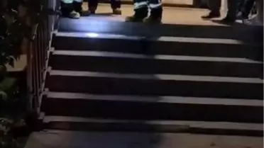 Palandöken'de Yangın Paniği