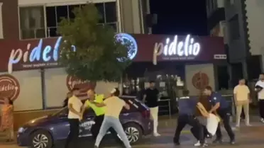 Polise direnip saldırdılar: 2 tutuklama