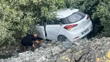 Hatay'da Uçan Otomobil Kazası