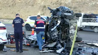 Malatya'da Trafik Kazası: 4 Ölü, 2 Yaralı
