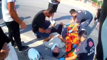 Samsun'da Motosiklet Kazası: İki Yaralı