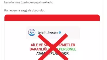Bakanlık'tan 10 bin atama açıklaması