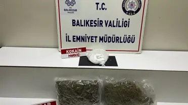 Balıkesir'de Uyuşturucu Operasyonu: 1 Tutuklama