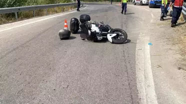İnegöl'de motosiklet kazası: Baba hayatını kaybetti, kızı ağır yaralı