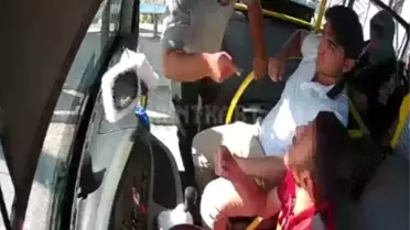 Otobüs Şoförüne Tehdit