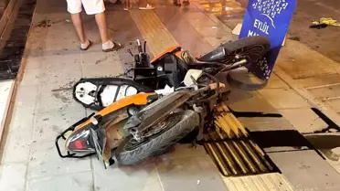 Mersin'de Feci Motosiklet Kazası