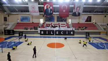 Bilecik'te Goalball Kadınlar 2. Lig Başladı