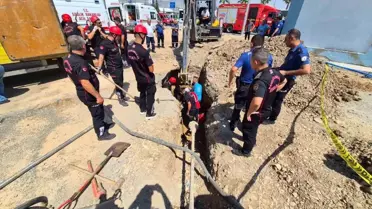 Kahramanmaraş'ta Göçük: Bir İşçi Kurtarıldı