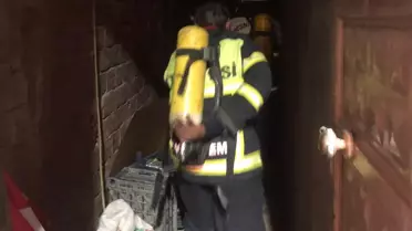 Besni'de Yangın Korkuttu