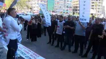 Konak Belediyesi'nde Memurlar İş Bıraktı