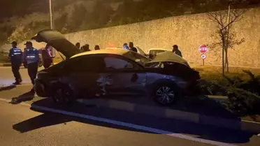 Zonguldak'ta Ters Yön Kaza