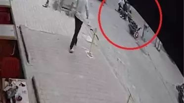 Samsun'da Motosiklet Kazası