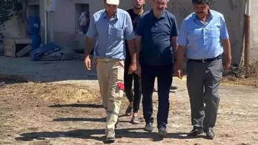 Kütahya'da Yangın Mağdurlarına Ziyaret