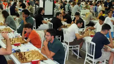 Burhaniye Ören Open Uluslararası Satranç Turnuvası Başladı