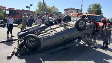 Aydın'da Trafik Kazası: 2 Yaralı