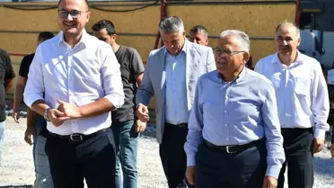 Kayseri'de 4 Milyar TL'lik Sahabiye Kentsel Dönüşüm Projesi Hızla İlerliyor