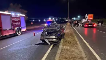 Çerkezköy'de Trafik Kazası: 16 Yaşındaki Nisa Hayatını Kaybetti