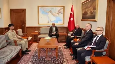 Bakan Güler, Pakistan Büyükelçisi'ni Kabul Etti