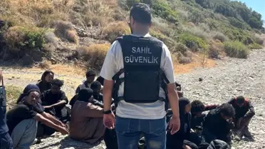 İzmir'de 47 Düzensiz Göçmen Yakalandı