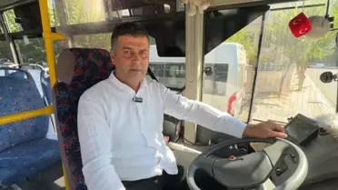 Otobüs Şoförü İnsanlık Görevini Yerine Getirdi