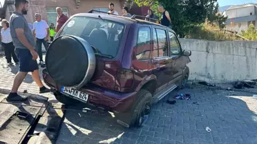 Zonguldak'ta Freni Boşalan Araç Kazaya Neden Oldu
