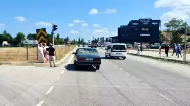 Alaçam'da 15 Dakikada İki Trafik Kazası