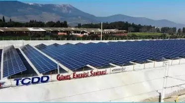 TCDD Güneş Enerjisi Üretimine Geçti