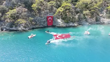 Fethiye'de Zafer Bayramı Kutlaması