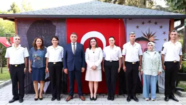 Düzce'de Jandarma Personeline Terfi Töreni