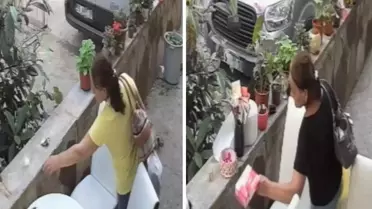 14 kere aynı yeri soydu, 15.'de yakayı eleverdi! O anlar kameralarda