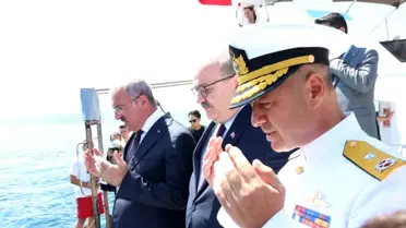 72 yıl sonra şehit denizcilerimiz anısına Dumlupınar'a saygı dalışı