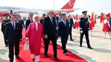 Cumhurbaşkanı Erdoğan, Şanghay İşbirliği Zirvesi İçin Çin'de