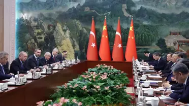 Cumhurbaşkanı Erdoğan, Çin Devlet Başkanı Şi ile bir araya geldi
