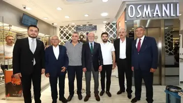 Başkan Büyükkılıç'tan Kazancılar Çarşısı'nda Esnaf Ziyareti