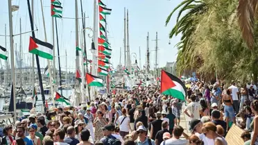 Küresel Sumud Filosu Gazze'ye Yolculuğa Çıktı