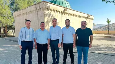 Araban'da Sa'd Bin Ebu Vakkas Hazretleri'nin Türbesi Ziyaret Edildi
