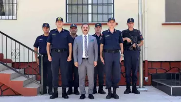 Kaymakam Taşkın Jandarmayı Ziyaret Etti